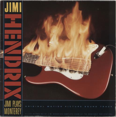Jimi Hendrix Jimi Plays Monterey - Ex German Vinyl LP Record